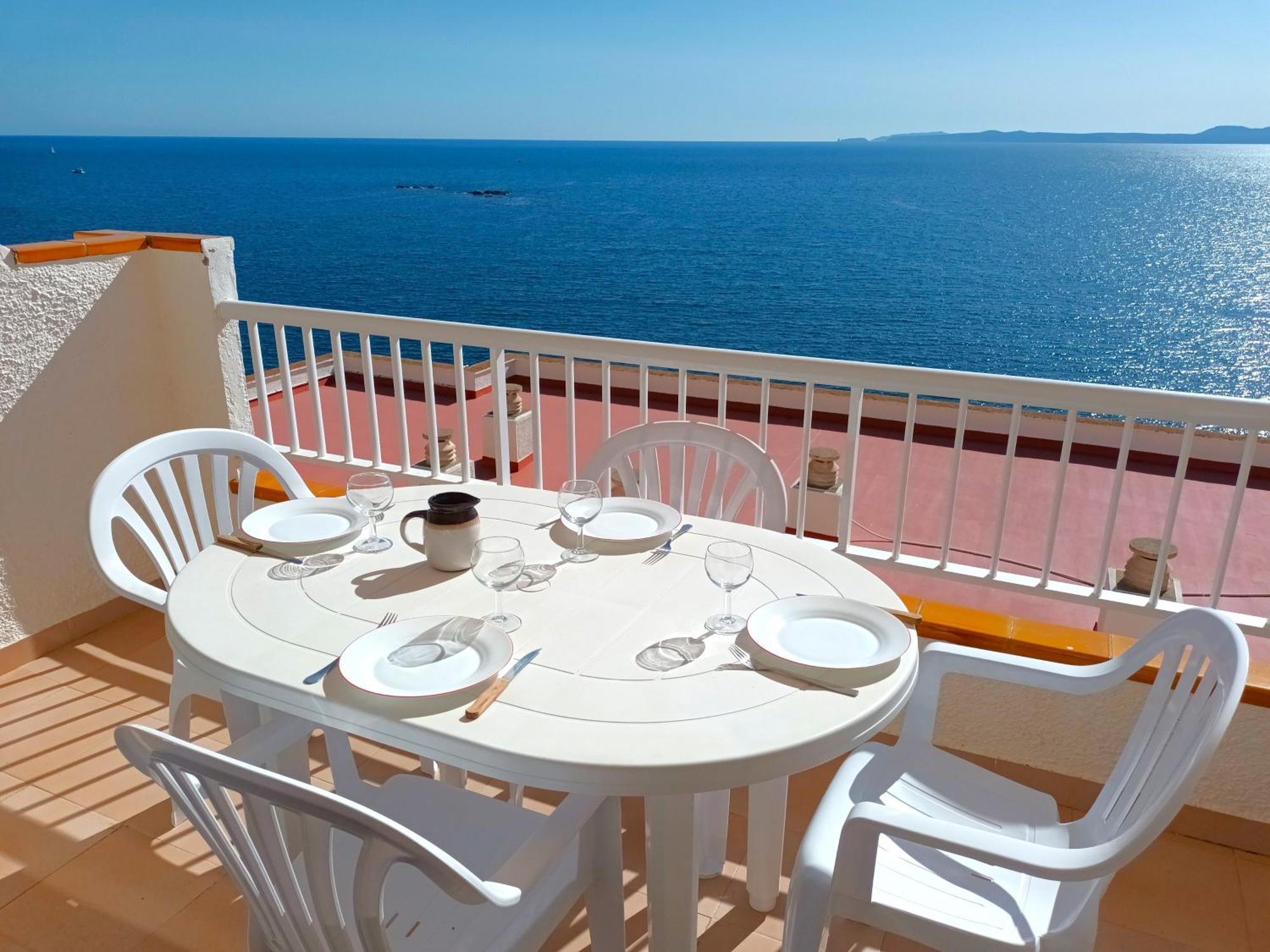 Ferienwohnung Global Immo 2071 Mediterraneo A 2-6 Roses Exterior foto